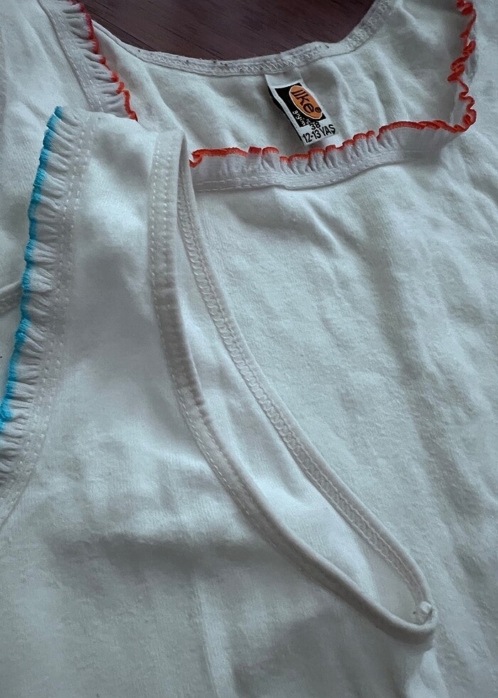 3 adet kız çocuk atlet - Görsel 4