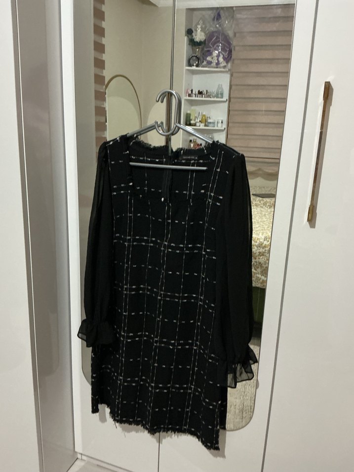 Midi boy elbise - Görsel 3