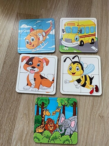 Ahşap puzzle