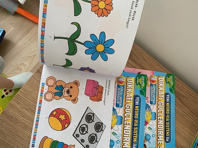 Dikkat güçlendirme seti 3 kitap