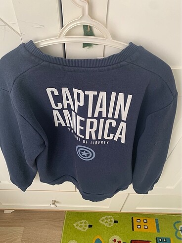 Mango Kids Kaptan Amerika Sweatshirt
