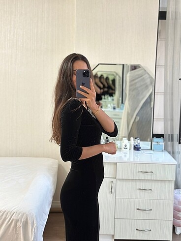 s Beden siyah Renk Siyah elbise