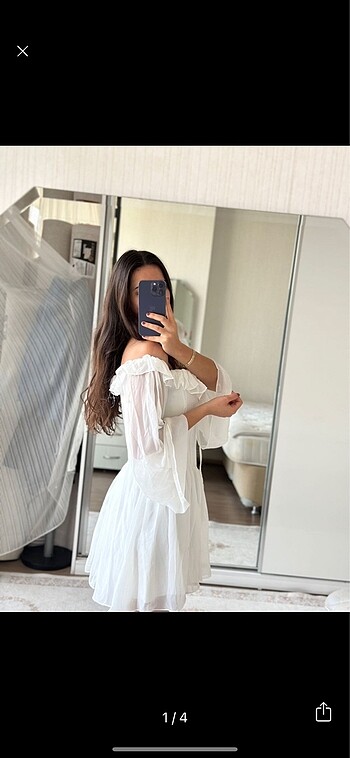 Beyaz elbise