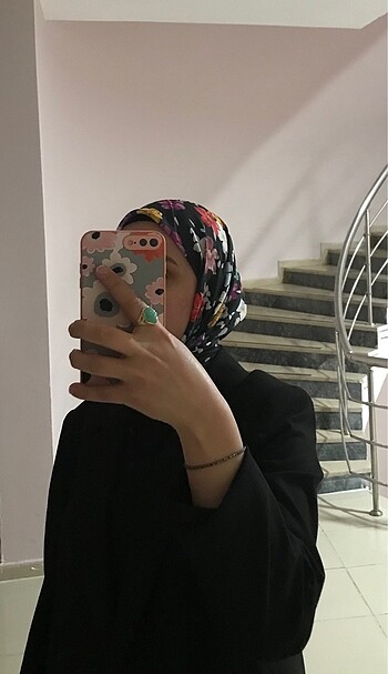 Beden lacivert Renk Desenli lacivert eşarp