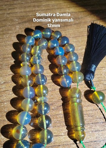 12mm Sumatra Damla Kehribar