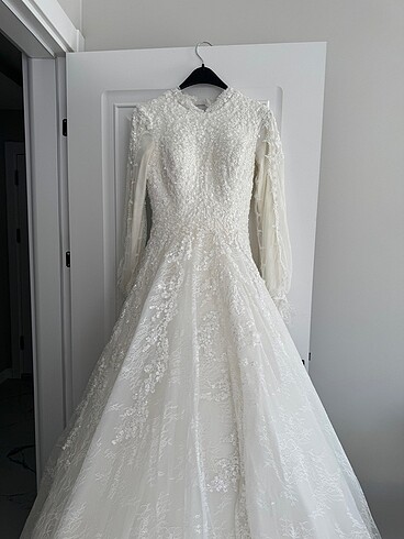 FRANSIZ DANTELİ GELİNLİK - Görsel 6