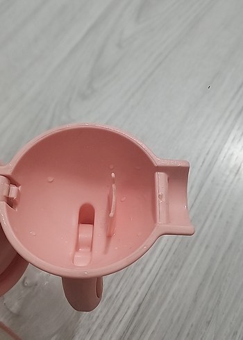 Pembe Bunny Tasarımlı Çocuk Matara - Görsel 4