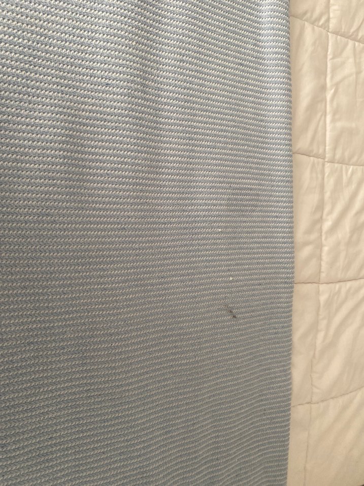 Bej Yatak Örtüsü ve mavi  Yastık Kılıfları - Görsel 3