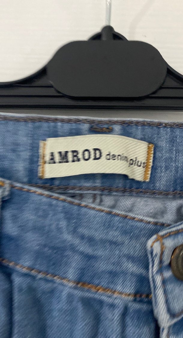 AMROD Denim Plus Düğmeli Erkek Kot Pantolon - Görsel 2