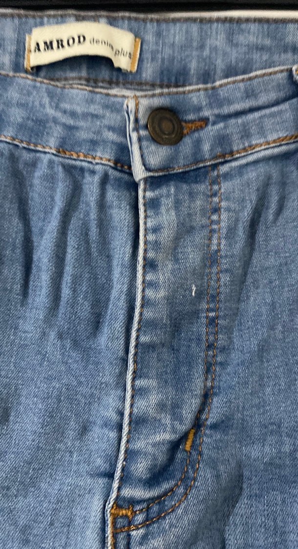 AMROD Denim Plus Düğmeli Erkek Kot Pantolon - Görsel 3