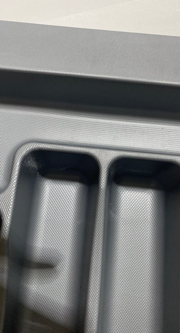 Gri Plastik Çatal Kaşık Düzenleyici - Görsel 2