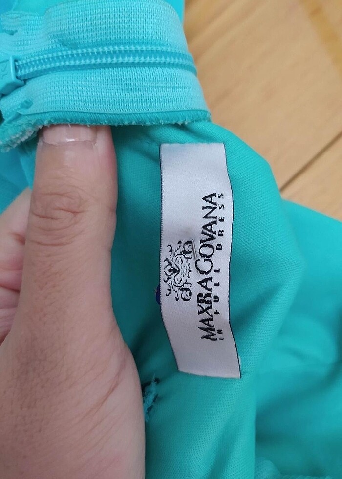 Turkuaz Abiye- Maxra Govana - Görsel 4