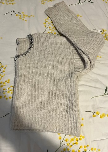 Gri Zincir Detaylı Kadın El Zinciri - Görsel 3