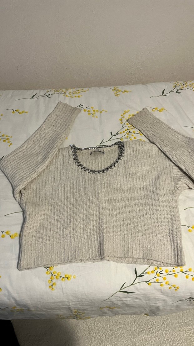 Gri Zincir Detaylı Kadın El Zinciri - Görsel 2