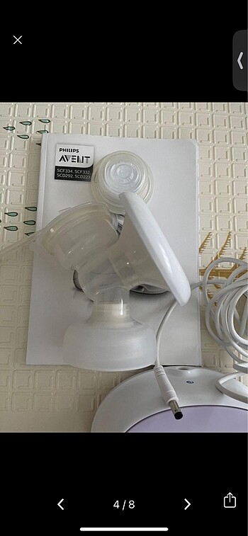 Beden Renk Philips Avent Süt Sağma Makinesi