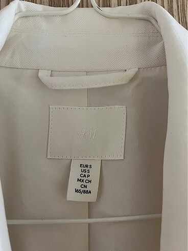 m Beden beyaz Renk h&m blazer ceket