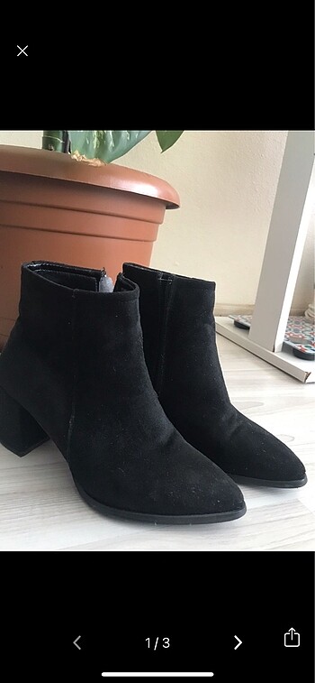 37 Beden Kadın siyah bot