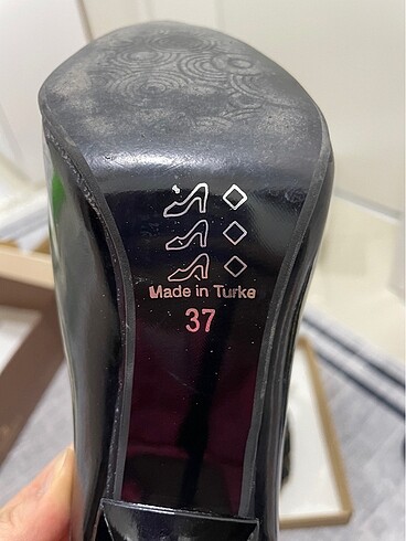 37 Beden siyah Renk Kadın topuklu #stiletto