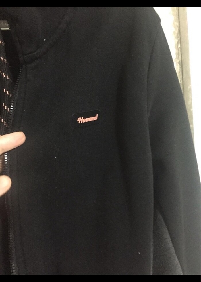 Hummel eşofman üstü hoddie - Görsel 2