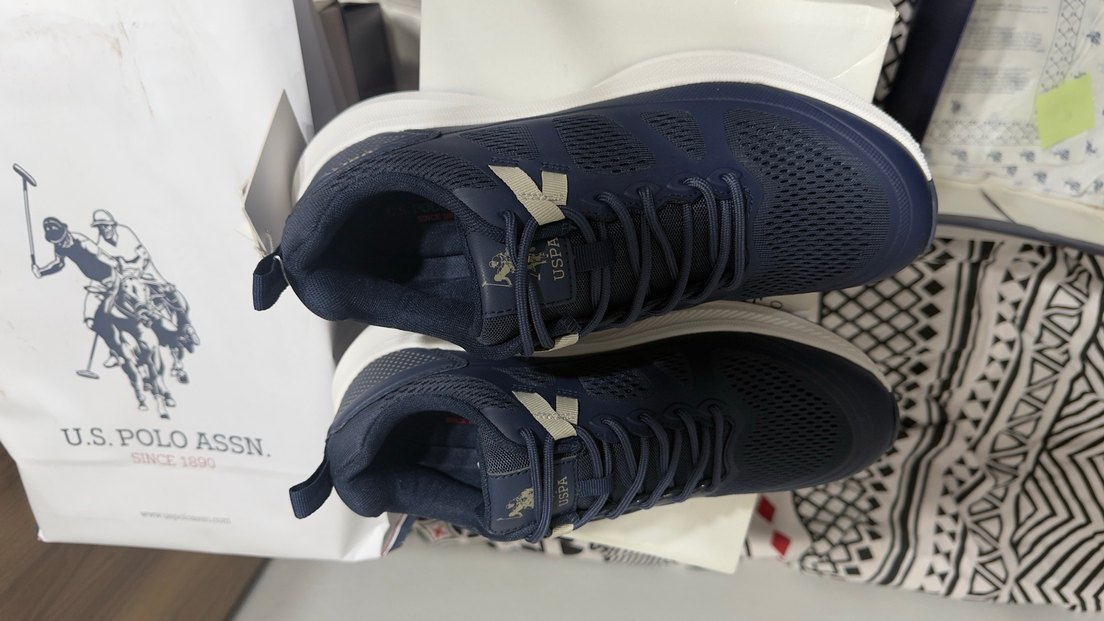 Lacivert U.S. Polo Assn. Spor Ayakkabı — görsel 2/3