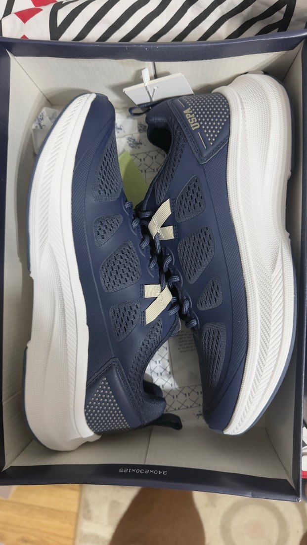 Lacivert U.S. Polo Assn. Spor Ayakkabı — görsel 3/3