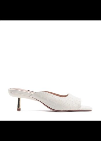 39 Beden Nine West Beyaz Topuklu Kadın Terlik