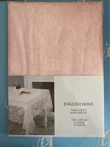 Dantel masa örtüsü english home