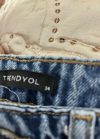 34 Beden Trendyol kadın pantolon 