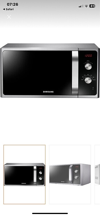 Samsung Mikrodalga