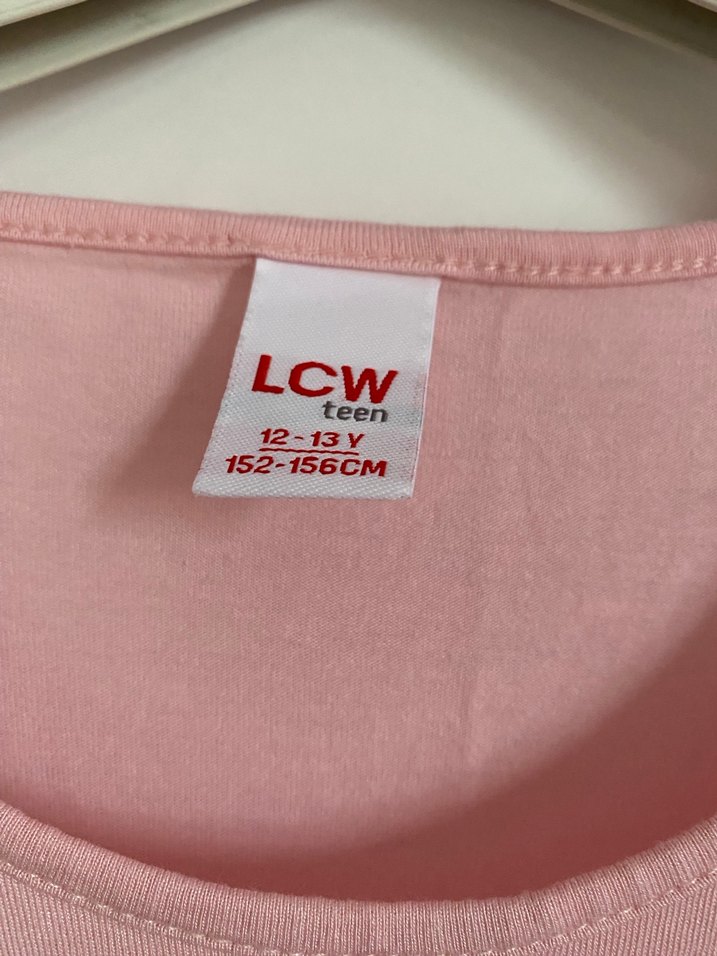 Kız Çocuk Pembe Fırfırlı Kolsuz Bluz - Görsel 2