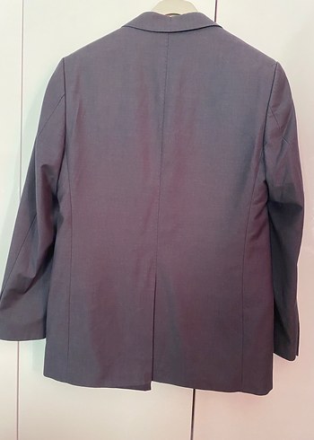 Klasik Kesim Lacivert Erkek Takım Elbise Ceketi - Görsel 3