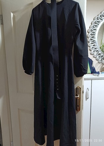 Siyah 42 beden elbise - Görsel 2