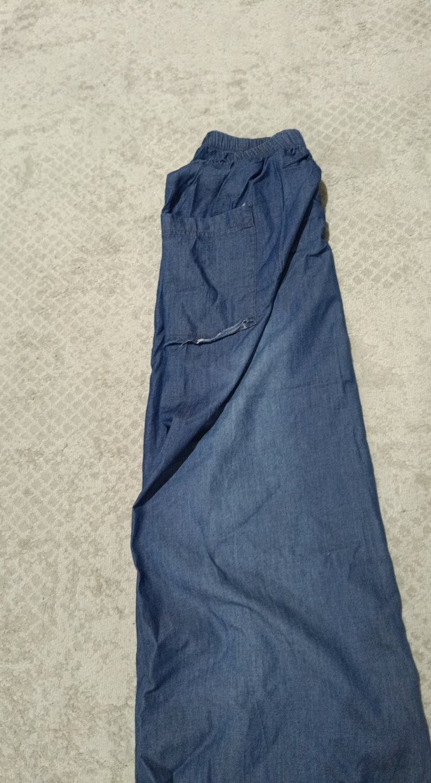 Navy Bohem Uzun Kot Etek - Görsel 3