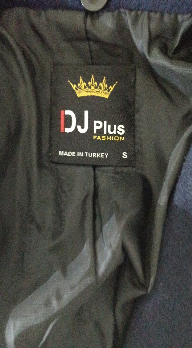 Lacivert Düğmeli Erkek Yün Ceket - Görsel 3