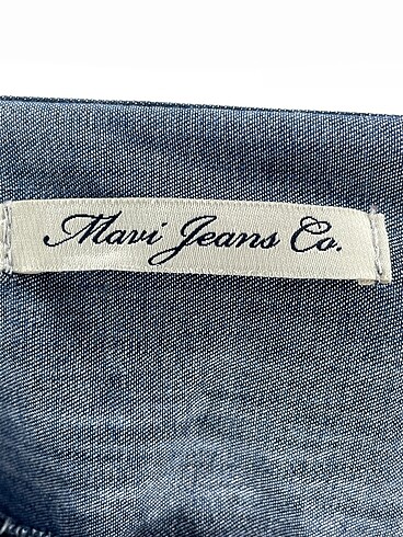 m Beden çeşitli Renk Mavi Jeans Gömlek %70 İndirimli.