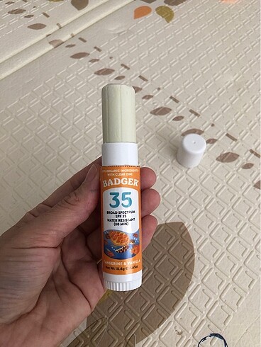 Mustela Badger spf35 clear zinc çocuk güneş kremi