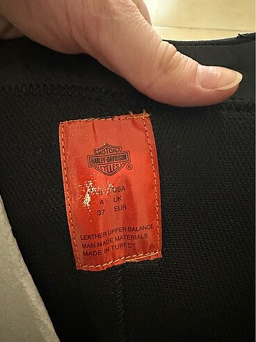37 Beden siyah Renk Harley davidson çizme