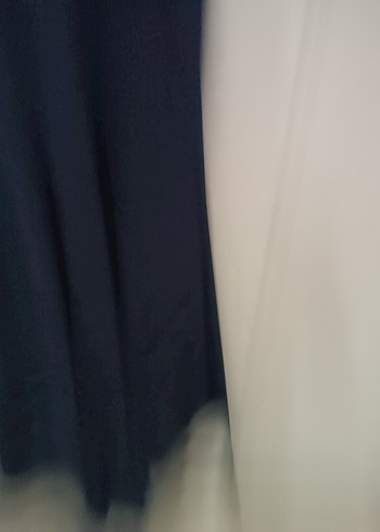 Klasik Lacivert Uzun Abiye Elbise - Görsel 3