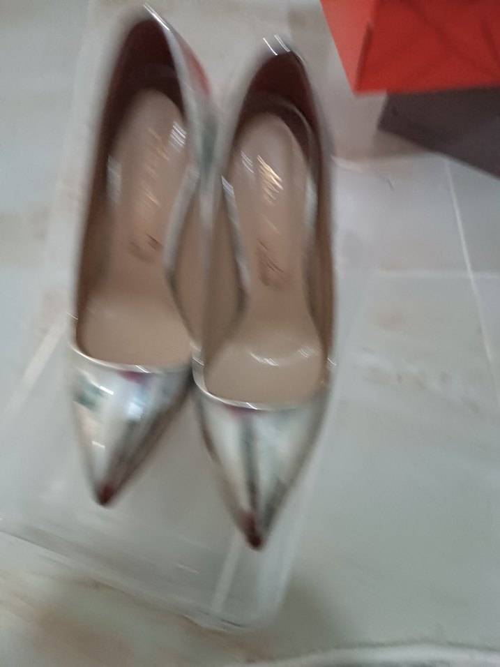 gri Metal Stiletto - Görsel 2