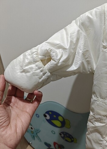 Bebek astronot mont patikli, eldivenli, kapüşonlu - Görsel 6