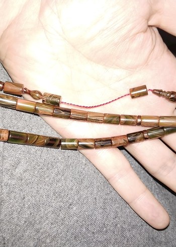 Parlak Altın Erkek Tesbih - Görsel 9