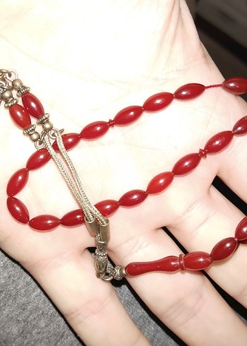 Parlak Altın Erkek Tesbih - Görsel 7