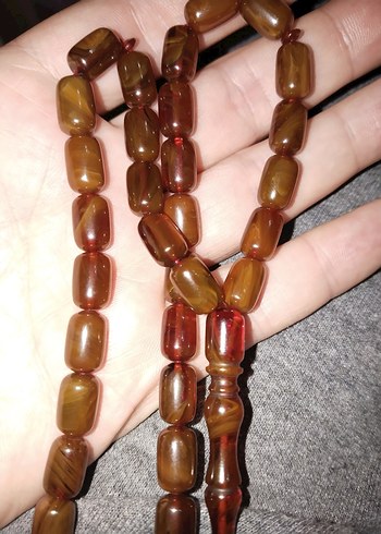 Parlak Altın Erkek Tesbih - Görsel 4