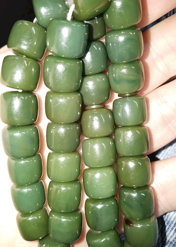 Minimalist Erkek Tesbih - Haki Gri Tonlar - Görsel 2