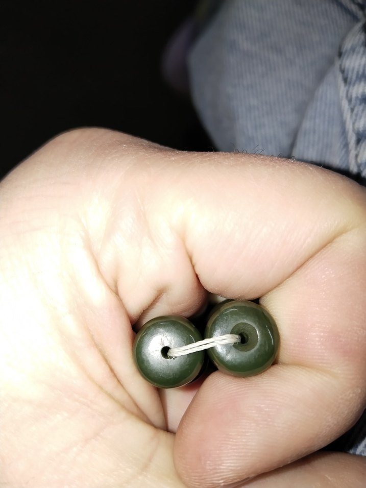 Minimalist Erkek Tesbih - Haki Gri Tonlar - Görsel 3