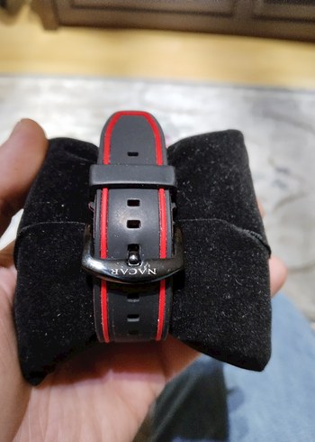 Nacar Siyah Biker Erkek Kol Saati - Görsel 2