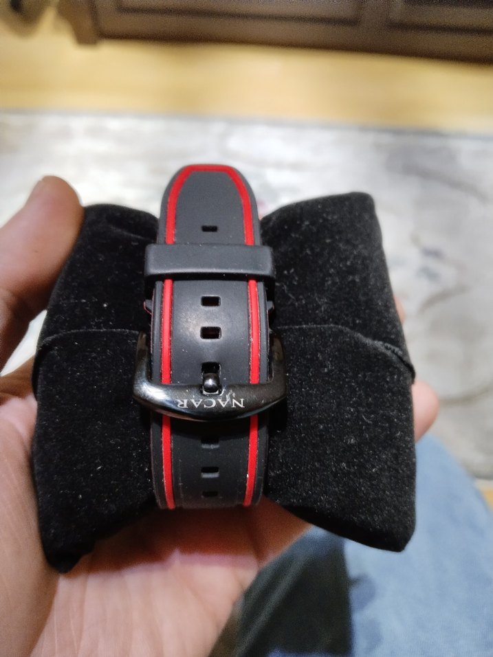 Nacar Siyah Biker Erkek Kol Saati - Görsel 2