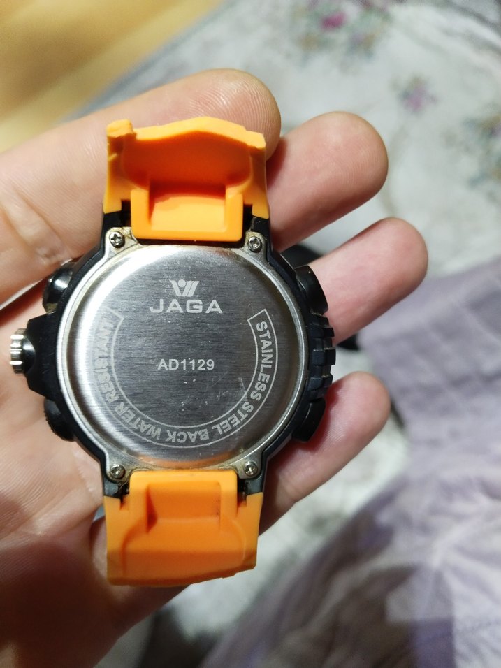 Sarı Siyah Jaga Biker Erkek Kol Saati - Görsel 2