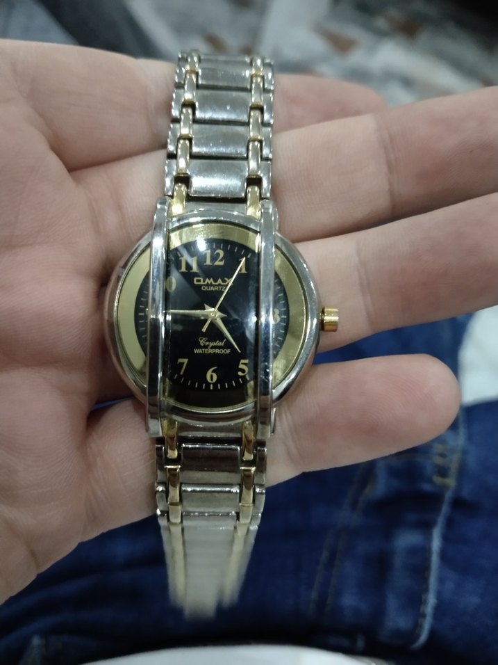 Klasik Altın Renk Erkek Kol Saati - Görsel 2