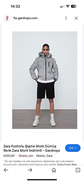 Zara reflektör mont
